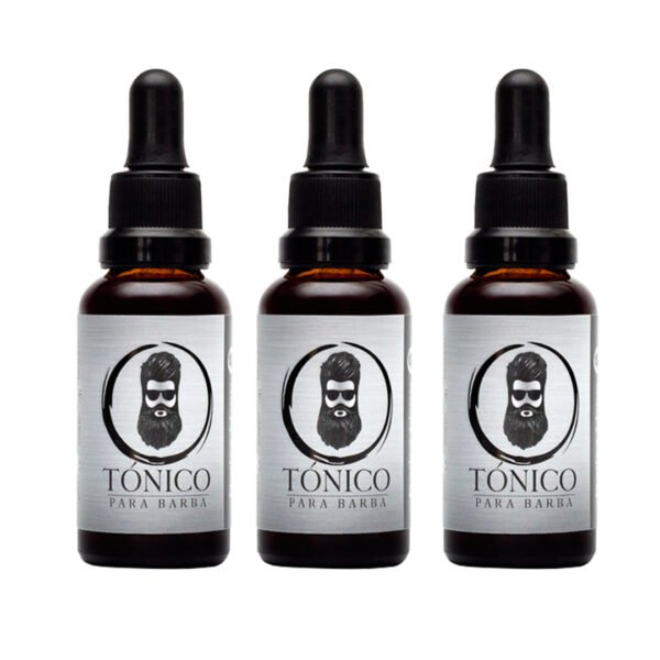 Tónico Para Barba (x3) + Barba jabón Gratis + ENVÍO GRATIS